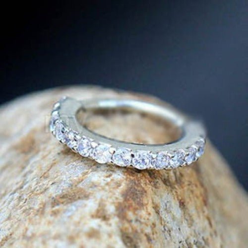 316L Stainless Steel Multi-Jeweled Annealed Seamless Ring